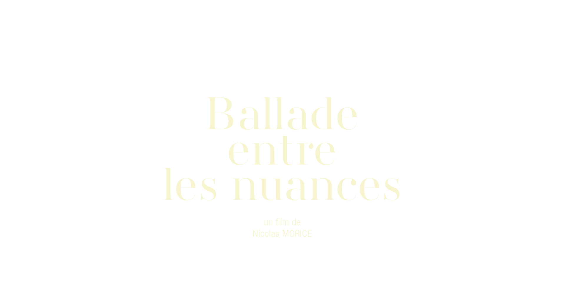 Ballade entre les nuances
